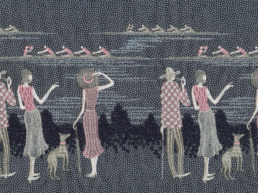 TK 2018 05 43 07 Un dimanche après midi Sunday Afternoon at the Rowing Club 100x130 PREVIEW